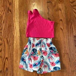 Girls size 120 size 6 from Shein vacation sets